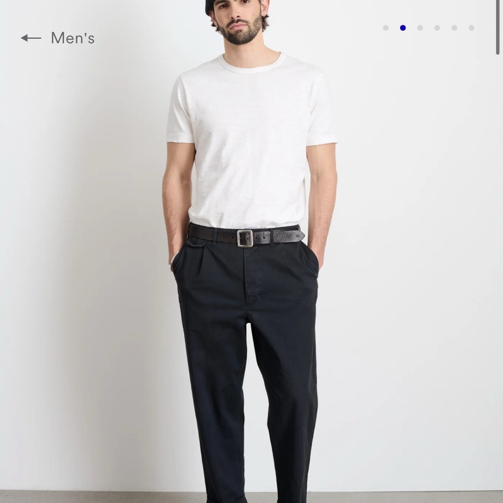 Alex Mill Men's dark gray / black  Pants